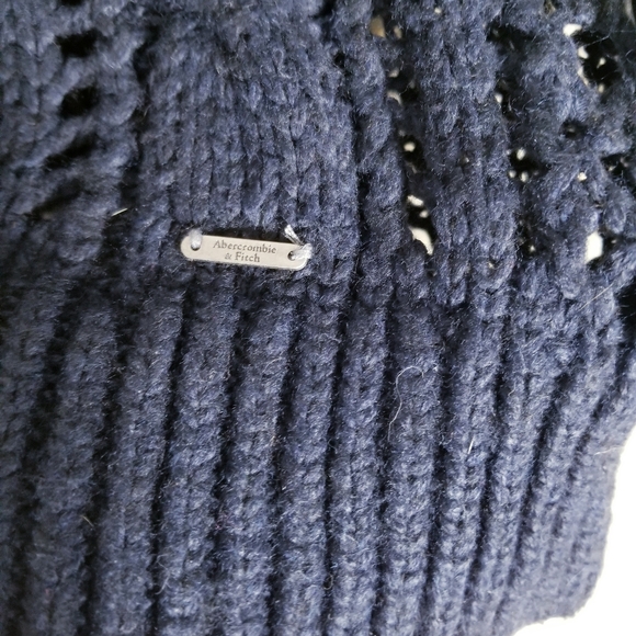 Abercrombie & Fitch Navy Sweater XS - Picture 4 of 5